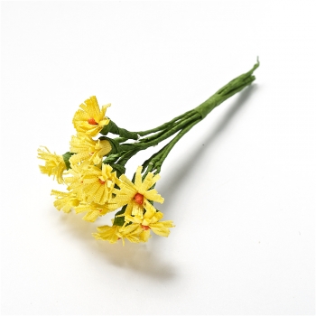 Штучні квіти ромашка 15 мм 1 штука