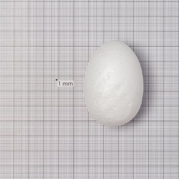 Пенопластовая заготовка  яйцо 40х55 мм