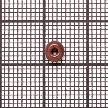 Бисер круглый крупный 6 (3,6 мм) коричневый 20804