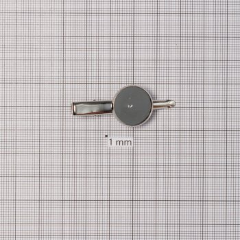 Основа для шпильки мельхіорова довжина 45 мм