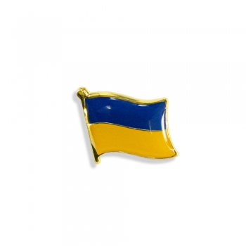 Значок пин Флаг Украины