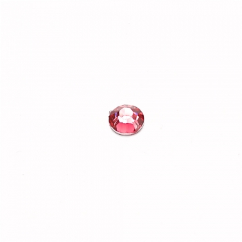 Стрази клейові пластикові 3 мм рожеві уп. 110шт
