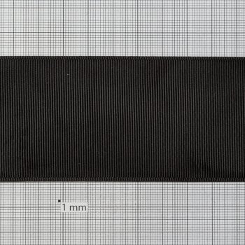 Лента репсовая 50 мм черная 1 метр