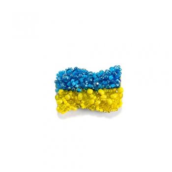 Брошь Флаг Украины (ручная работа)
