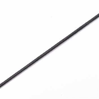 Шнур-резинка 1 мм черная 1 метр