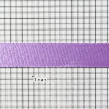 Стрічка атласна 20 мм бузкова 1 метр