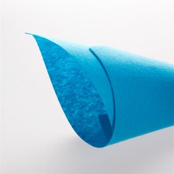 Фетр 1 мм розмір 30х19,5 см блакитний 50028