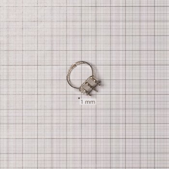 Основание для кольца диаметр основы для вклеивания 18 мм мельхиоровое