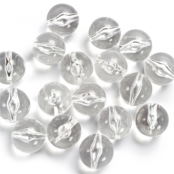 Пластиковые кристаллы прозрачные гладкие