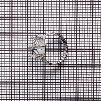 Основание для кольца диаметр 20 мм мельхиоровое