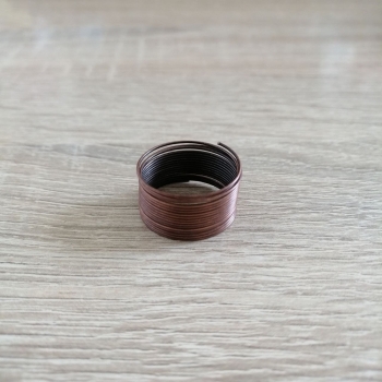 Жестяная основа для кольца 20 мм медная