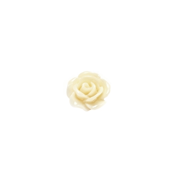 Пластиковая бусина микс цветов роза