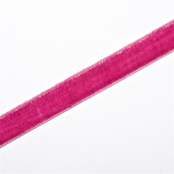 Стрічка оксамитова 10 мм фіолетова 1 метр