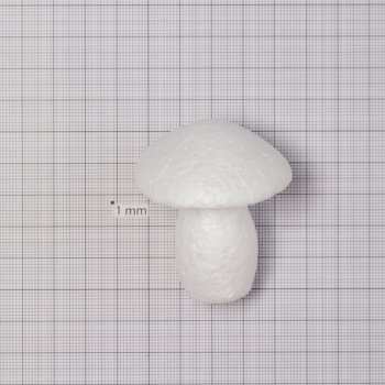 Пенопластовая заготовка  гриб 60 мм