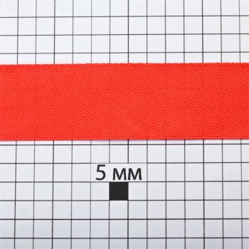 Стрічка атласна 20 мм червона 1 метр